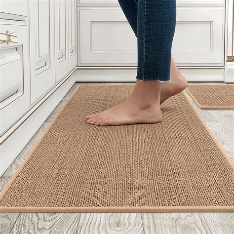 Kitchen rugs non slip washable - Kitchen Rugs and Mats for Floor,Red Kitchen Runner Rug 20"x59" Washable Non Skid Absorbent Resist Dirt Comfort Standing Mat for Entryway,Hallway, Front of Sink,Christmas Kitchen Decor. 137. $3159. FREE delivery Wed, Feb 21 on $35 of items shipped by Amazon. Or fastest delivery Tue, Feb 20. Climate Pledge Friendly. 